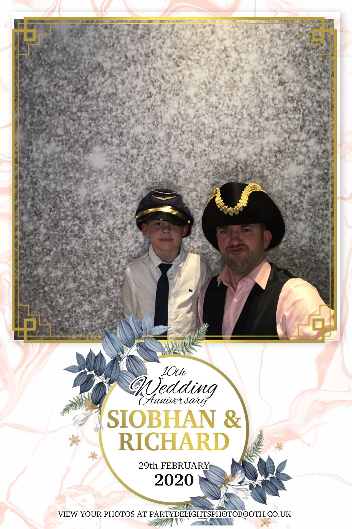 Siobhan and Richards Vow renewal  | View more photos from the event at gallery.partydelightsphotobooth.co.uk/u/PartyDelightsPhotoBooth/Siobhan-and-Richards-Vow-renewal
